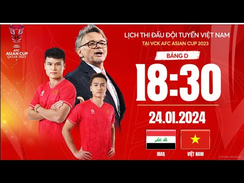 Five88-Soi kèo Iraq đấu Việt Nam AFC Asian Cup 2023