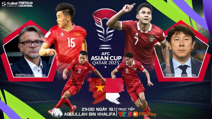 Five88 - Soi kèo trận Việt Nam đấu Indonesia AFC Asian Cup 2023